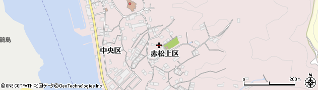 広島県尾道市因島土生町赤松上区1808周辺の地図
