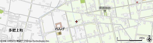 香川県高松市上林町741周辺の地図