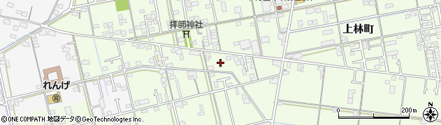 香川県高松市上林町579周辺の地図