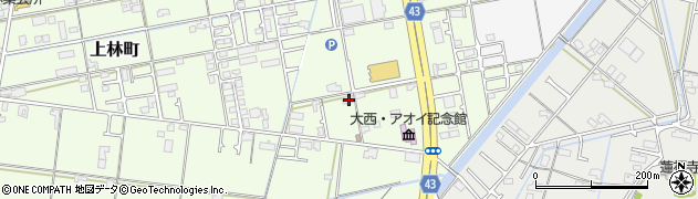 香川県高松市上林町135周辺の地図