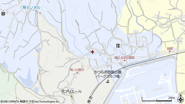 〒649-7164 和歌山県伊都郡かつらぎ町窪の地図