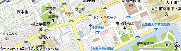 焼肉京極苑周辺の地図