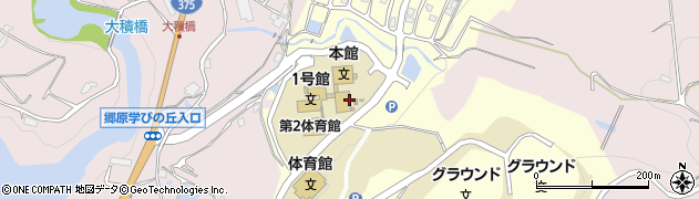広島県呉市郷原学びの丘周辺の地図