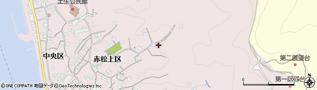広島県尾道市因島土生町赤松上区205周辺の地図