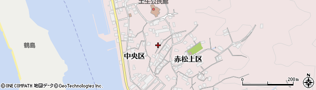 広島県尾道市因島土生町赤松上区1772周辺の地図