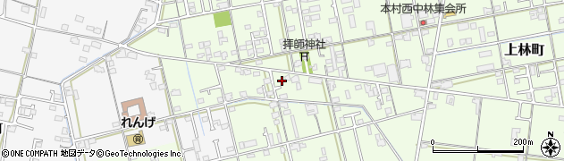 香川県高松市上林町647周辺の地図