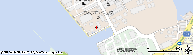 亀山石油株式会社周辺の地図