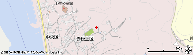 広島県尾道市因島土生町赤松上区1837周辺の地図