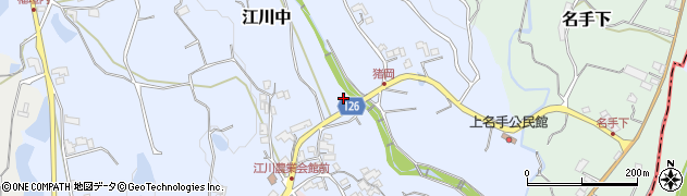 和歌山県紀の川市江川中804周辺の地図