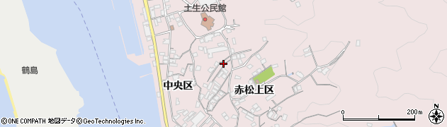 広島県尾道市因島土生町赤松上区1773周辺の地図