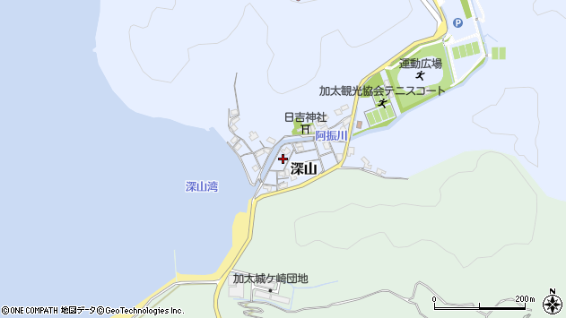 〒640-0102 和歌山県和歌山市深山の地図