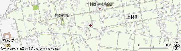 香川県高松市上林町587周辺の地図