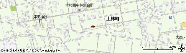 香川県高松市上林町302周辺の地図