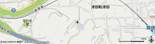 香川県さぬき市津田町津田1861周辺の地図