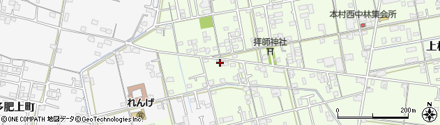 香川県高松市上林町733周辺の地図