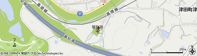 香川県さぬき市津田町津田1920周辺の地図