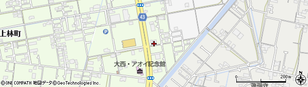 香川県高松市上林町39周辺の地図