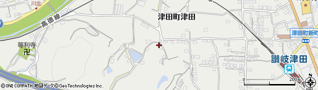 香川県さぬき市津田町津田1845周辺の地図