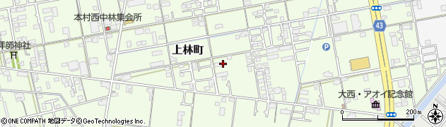香川県高松市上林町329周辺の地図