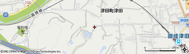香川県さぬき市津田町津田1848周辺の地図