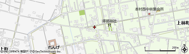 香川県高松市上林町652周辺の地図
