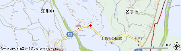 和歌山県紀の川市江川中878周辺の地図
