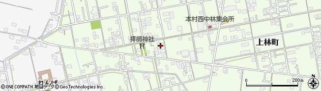 香川県高松市上林町566周辺の地図