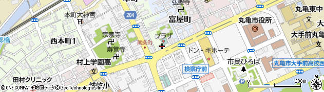 プルデンシャル・ジブラルタエージェンシー株式会社四国営業部香川オフィス周辺の地図