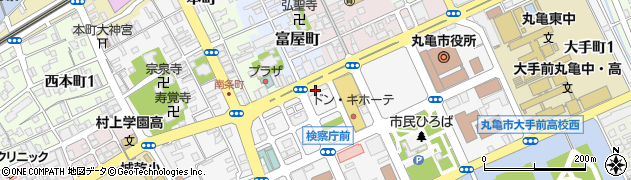 神戸牛・香音周辺の地図