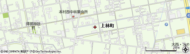 香川県高松市上林町307周辺の地図