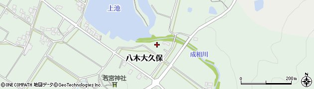 兵庫県南あわじ市八木大久保848周辺の地図