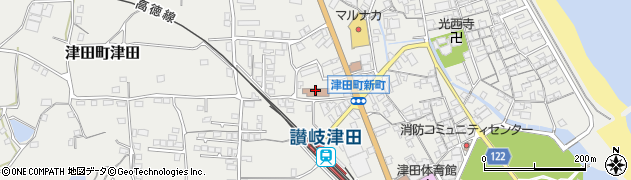 香川県東讃保健福祉事務所周辺の地図