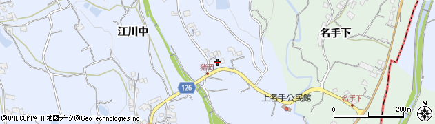 和歌山県紀の川市江川中868周辺の地図