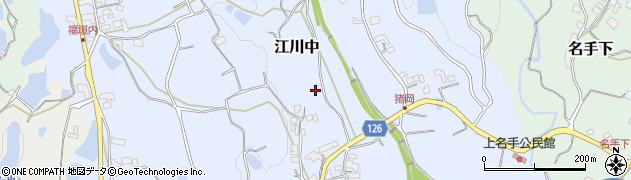 和歌山県紀の川市江川中130周辺の地図