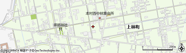香川県高松市上林町556周辺の地図