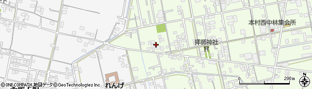 香川県高松市上林町715周辺の地図