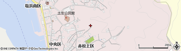 広島県尾道市因島土生町赤松上区1791周辺の地図