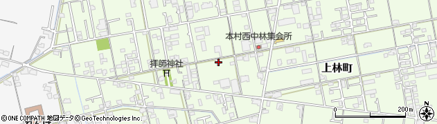 香川県高松市上林町691周辺の地図