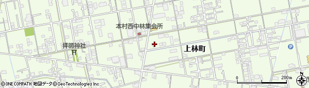 香川県高松市上林町407周辺の地図