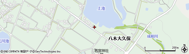 兵庫県南あわじ市八木大久保735周辺の地図