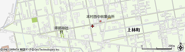 香川県高松市上林町555周辺の地図