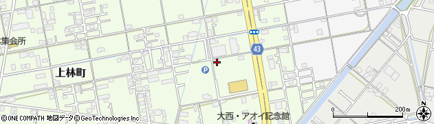 香川県高松市上林町108周辺の地図