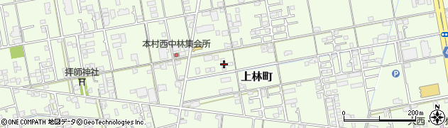 香川県高松市上林町403周辺の地図
