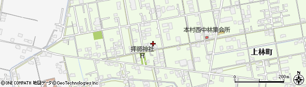 香川県高松市上林町543周辺の地図