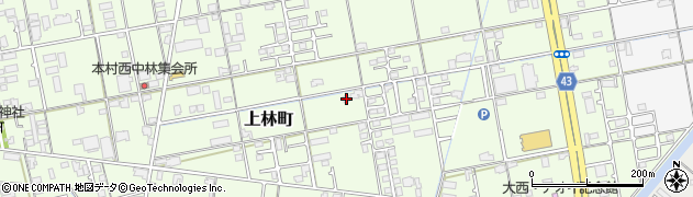 香川県高松市上林町337周辺の地図