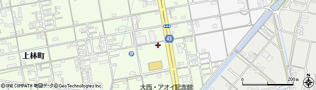 香川県高松市上林町104周辺の地図