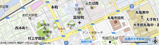 ミタカ洋品店周辺の地図
