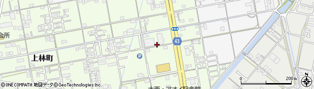 香川県高松市上林町97周辺の地図
