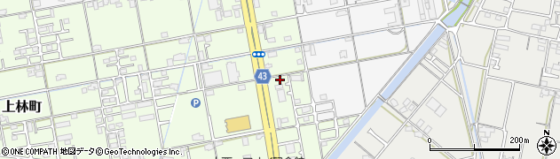 香川県高松市上林町44周辺の地図