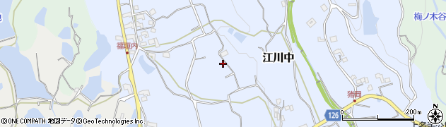 和歌山県紀の川市江川中579周辺の地図